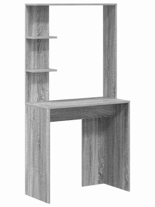 Computer Büro Holz Gray Sonoma 78.5x37x154.5cm