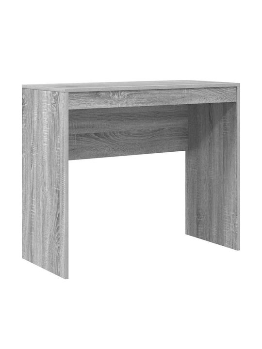 Desk Wooden Grey Sonoma 90x40x76cm