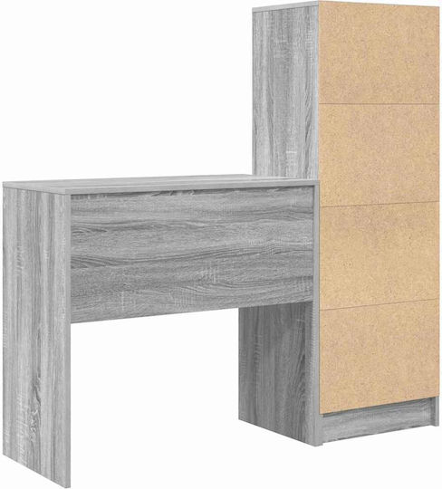 Schreibtisch Holz Sonoma Grey 80x40x76cm