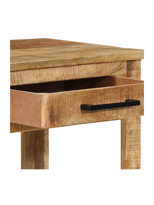 Schminktisch aus Massivholz Mango mit Spiegel 100x40x120cm