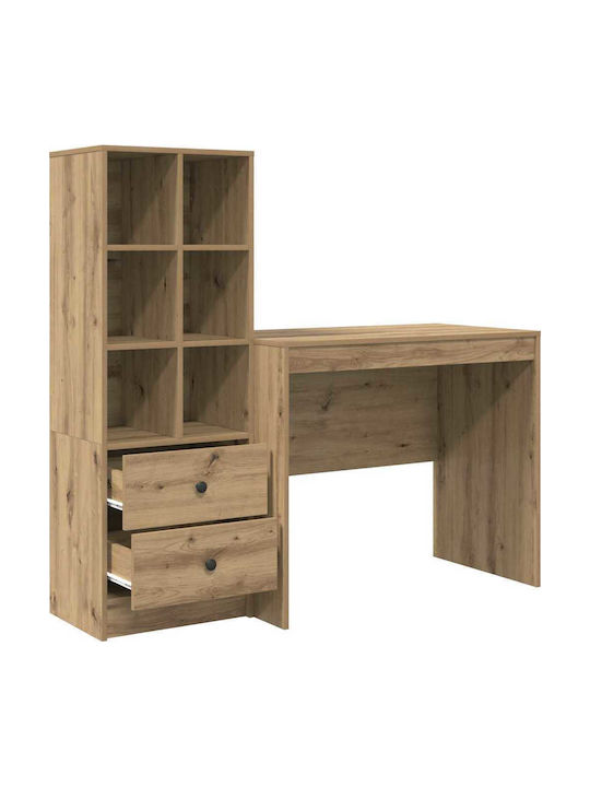 Γραφείο Ξύλινο Artisan Oak 90x50x76εκ.