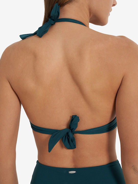 Athletic One-Piece Swimsuit Green