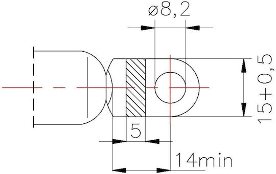 Fa Krosno Bonnet Shock Absorber for Audi Quattro