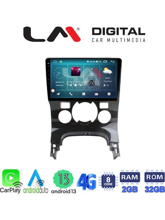 LM Digital Car Audio System for Peugeot 206 / 3008 2016 (Bluetooth/USB/WiFi/GPS/Apple-Carplay/Android-Auto)