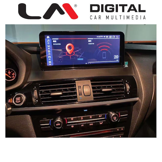 LM Digital Ηχοσύστημα Αυτοκινήτου για BMW X3 (F25) 2014-2017 (Bluetooth/USB/WiFi/GPS/Apple-Carplay/Android-Auto)