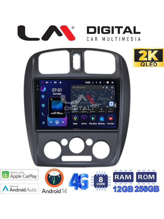 LM Digital Автомобилна Аудио Система (Блутут/USB/WiFi/GPS/Apple-Carplay/Android-Auto)