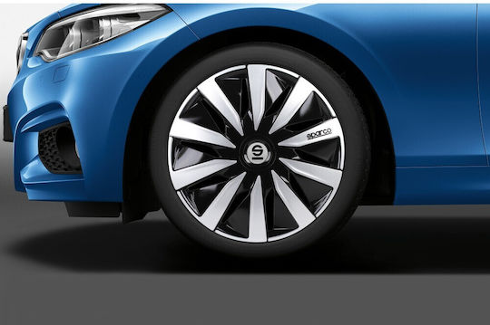 Sparco Auto Radkappen Set Lazio 4Stück 16" Silber