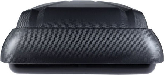 Cam Carbon 437 Cutie Portbagaj De Plafon Auto 430lt Neagră Carbon Cu Textura Culorii Relief