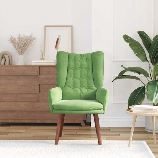 Armchair Light Green 63x67x94cm