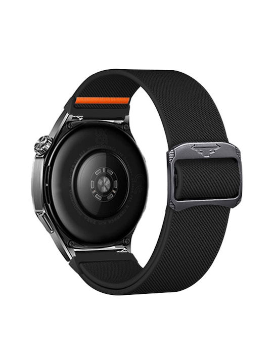 Nylon Tragbare Bänder Für Allgemeine Verwendung 22 Mm Schwarzes