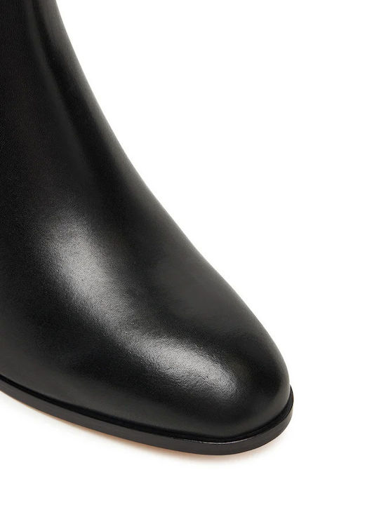 Leather Women's Boots Charly Bo Tal Black
