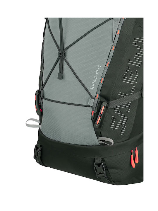 Salewa Alptrek Bergsteigerrucksack 47lt Wasserdicht Graues Wandern