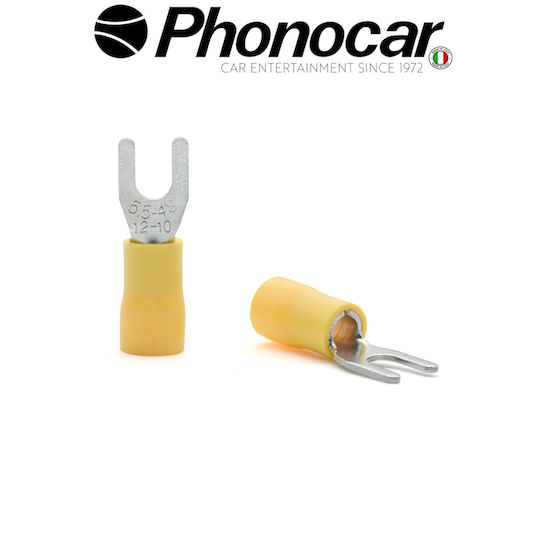 Phonocar Διχαλωτοί Ακροδέκτες (04.602) σε σετ των 100τμχ