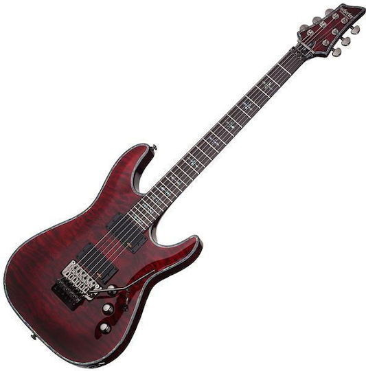 Schecter Hellraiser C-8 Fr Black Cherry Electric Guitar Black