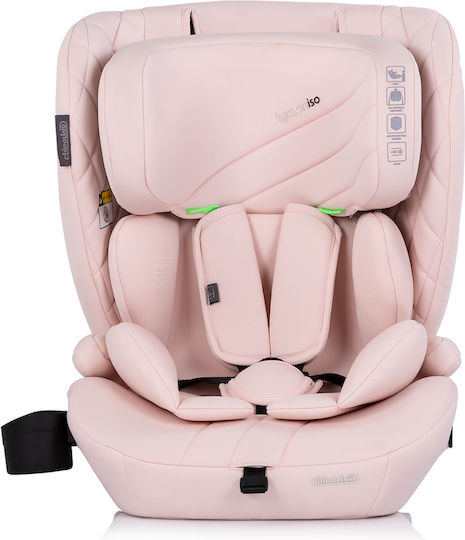 Chipolino Tycoon Iso Autositz i-Size mit Isofix Pink Marshmallow