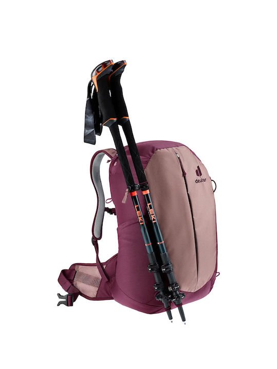 Deuter 21 Sl Ορειβατικό Σακίδιο 21lt Αδιάβροχο Ροζ Daypack