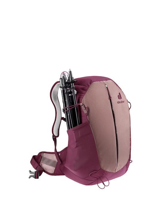 Deuter 21 Sl Ορειβατικό Σακίδιο 21lt Αδιάβροχο Ροζ Daypack