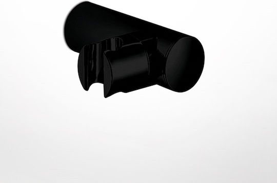 La Torre Round Στήριγμα Ντουζ Black Matt