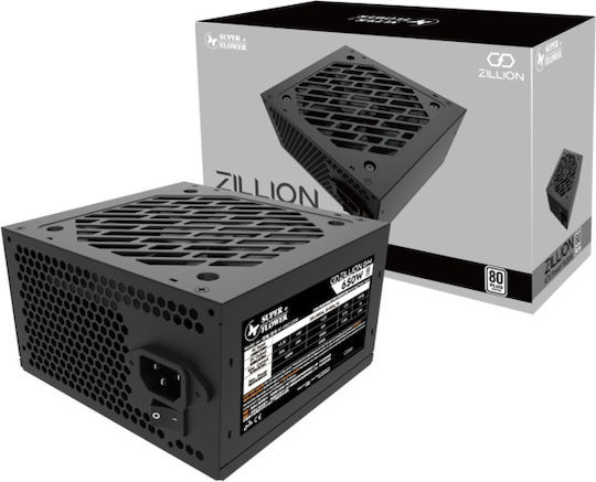Super Flower Zillion DW 650W Weiß Computer-Netzteil Voll verkabelt 80 Plus Standard