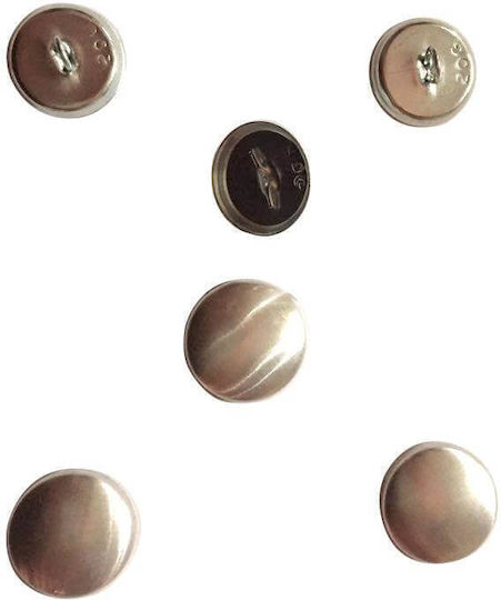 Metal Covers for Sewing Buttons 100pcs