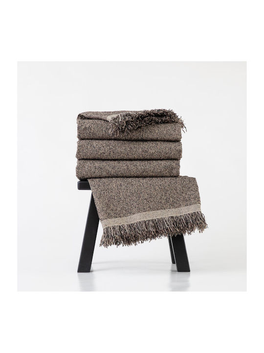 Borea Plexis Ριχτάρι Τριθέσιου Καναπέ Chenille 180x280εκ. Τερακότα