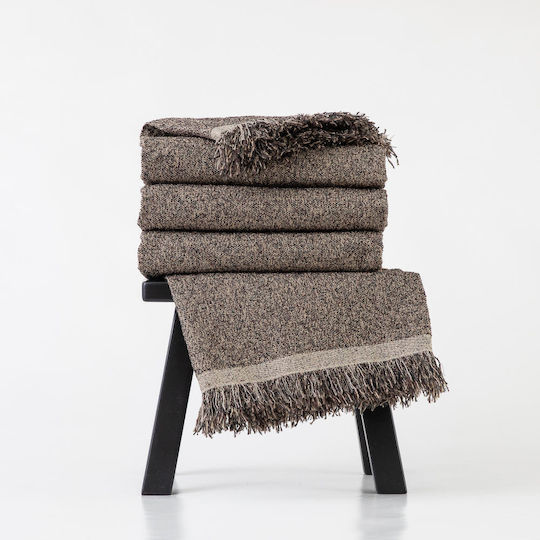 Borea Plexis Рифтари Фотьойл Chenille 150x180 см Кафяв