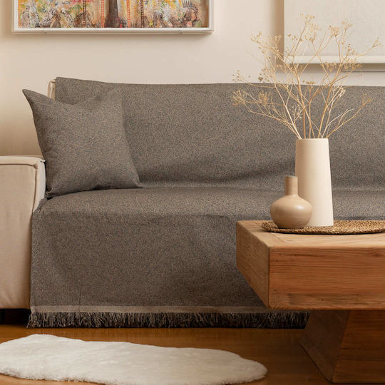 Borea Plexis Рифтари Фотьойл Chenille 150x180 см Кафяв
