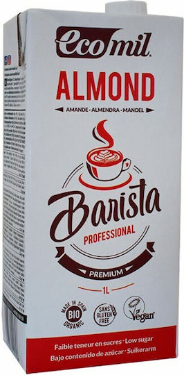 Ecomil Organic Almond Drink Barista No Added Sugar 1000ml