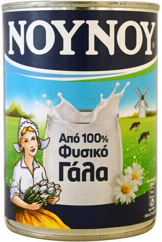 NOUNOU Evaporated Milk Complete Full 400gr