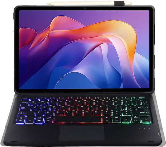 Bluetooth Tastatur Touchpad Xiaomi Redmi Pad 2 Englisch US – Schwarze