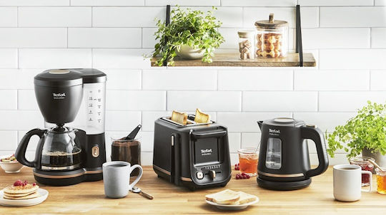 Tefal Φρυγανιέρα 2 Θέσεων 850W Μαύρη