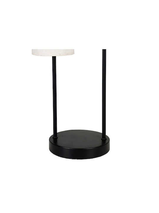 Ostaria Metal Table Lamp for Socket E14 with Black Shade and Base