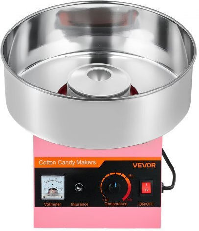 Vevor Commercial Cotton Candy Machine 1000W 3500cm