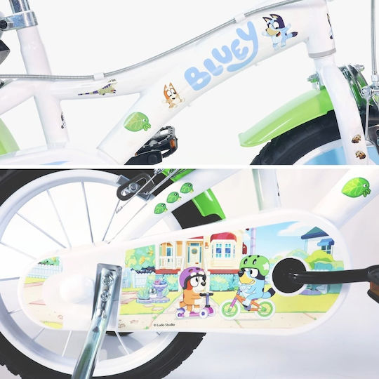 Dino Bikes Bluey 14" Детски Градски Многоцветен Велосипед