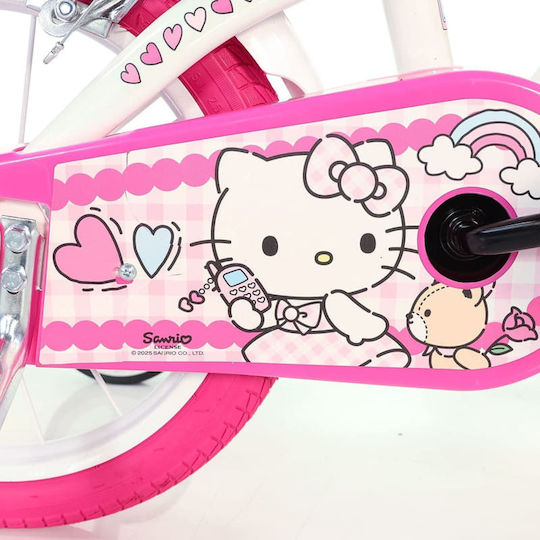Dino Bikes Hello Kitty 16" Kids' City Bicycle Pink