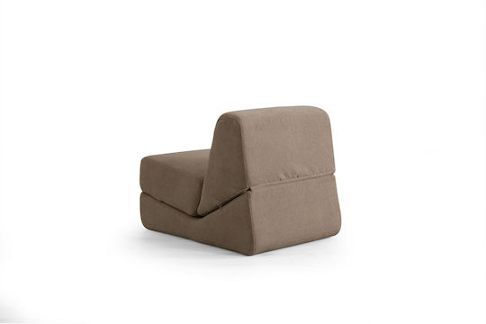 Origami Convertable Фотьойл Легло Dark Cream 100x70x70см