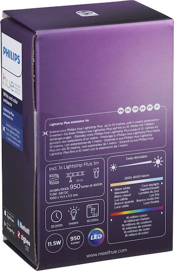 Philips Smart LED Strip RGBW Light 1m