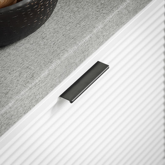 Entry Furniture with Bench White 105x35x48cm