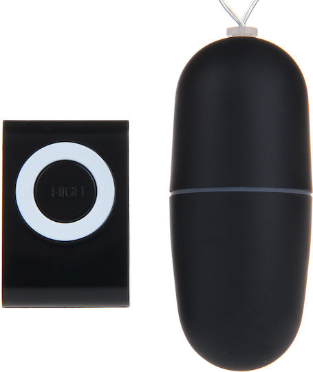 Kinksters Vibrator Egg cu Telecomandă Negru