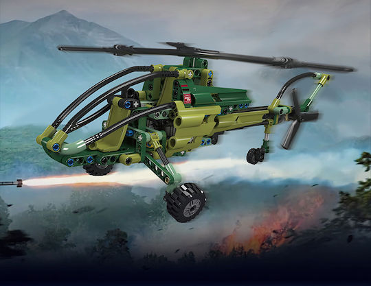 Mould King Τουβλάκια Exploration Helicopter για 8+ Ετών 284τμχ