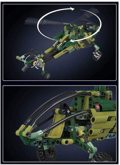 Mould King Τουβλάκια Exploration Helicopter για 8+ Ετών 284τμχ