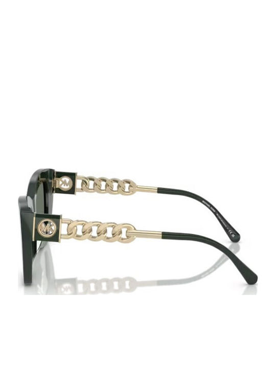 Michael Kors Montecito Women's Sunglasses with Green Plastic Frame and Green Lens MK2205 40063H