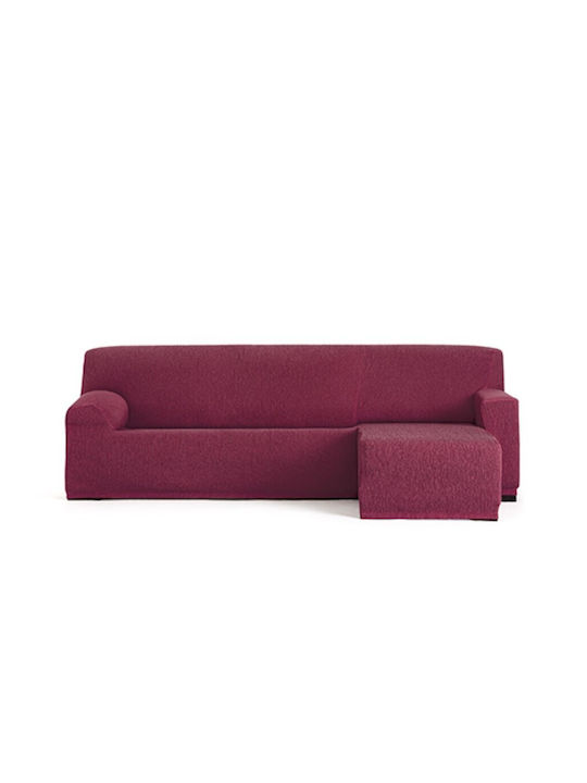 Eysa Elastische Abdeckung für Ecksofa C/8 Burgundy 250εκ. 1Stück FC031498D