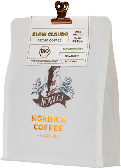 Nordica Coffee Cafea Espresso Decafeinizat Arabica Peru Măcinat 250gr