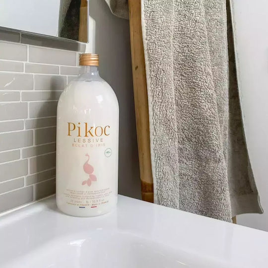 Pikoc Liquid Detergent for Sensitive, Coloreds & Whites Clothes 1lt (30 Measuring Cups)