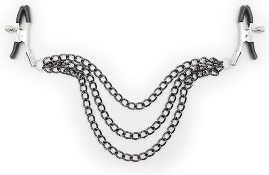 Kinksters Nipple Clamps in Black Color