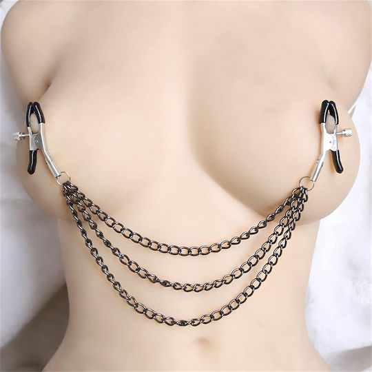 Kinksters Nipple Clamps in Black Color