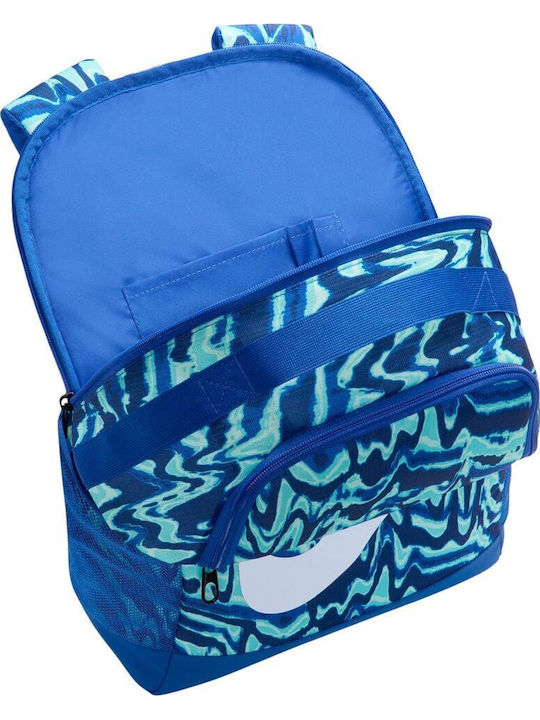 Nike Brasilia School Bag Backpack Elementary, Elementary Blue with Water Bottle Holder