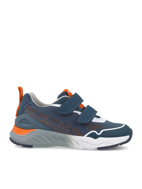 Kids Sneakers Anatomic with Scratch Blue