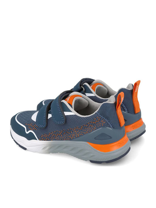 Kids Sneakers Anatomic with Scratch Blue